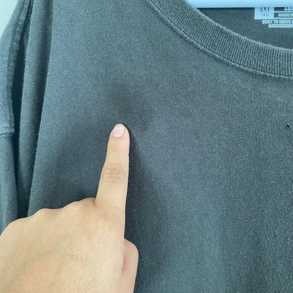 Carhartt Short Sleeve Pocket Tee – Men’s 3XL Tall Workwear T-Shirt Brown/Charcoa - Picture 5 of 13